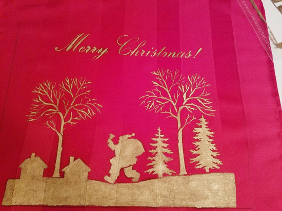 Learn how to stencil a Holiday tray in metallic gold using the Merry Christmas Craft Stencil from Cutting Edge Stencils. http://www.cuttingedgestencils.com/merry-christmas-crafts-stencil-design-diy-holiday-decor.html