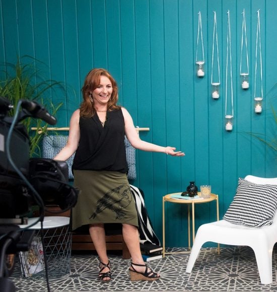 Learn how to Sharon Grech from Cityline stenciled a concrete balcony using the Medina Moroccan Tile Stencil from Cutting Edge Stencils. http://www.cuttingedgestencils.com/medina-moroccan-design-tile-stencil-wall-stencils.html