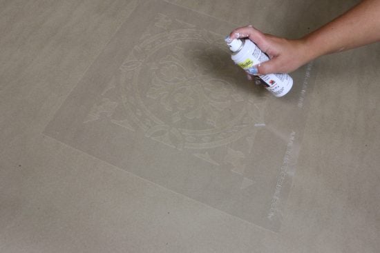 Everything you need to know to paint and stencil a floor using the Calista Tile Stencil from Cutting Edge Stencils. http://www.cuttingedgestencils.com/calista-tile-stencil-backsplash-cement-tiles-stencils.html