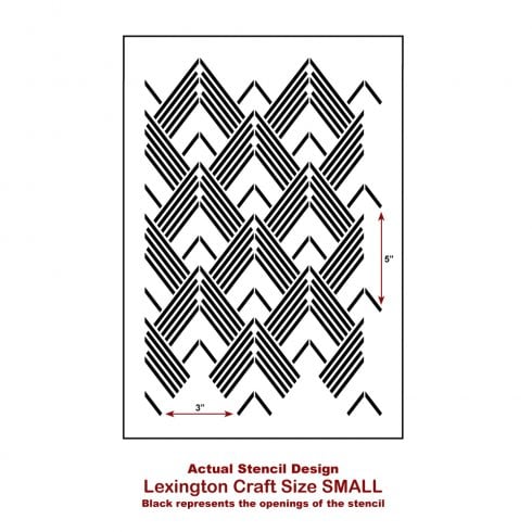 The Lexington Craft Stencil from Cutting Edge Stencils. http://www.cuttingedgestencils.com/lexington-craft-stencil-furniture-stencils.html