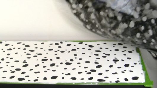 Learn how to stencil an old dresser and give it a modern look using the Dalmatian Spot Allover Stencil from Cutting Edge Stencils. http://www.cuttingedgestencils.com/dalmatian-spots-stencil-dots-wallpaper-pattern.html