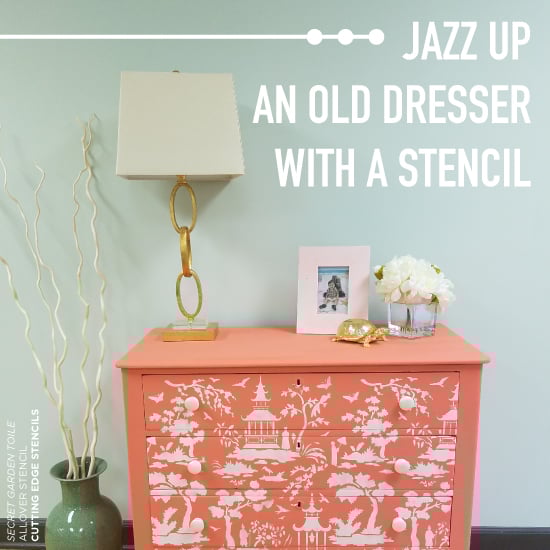cutting-edge-stencils-diy-secret-garden-toile-painted-dresser-coral-tutorial-