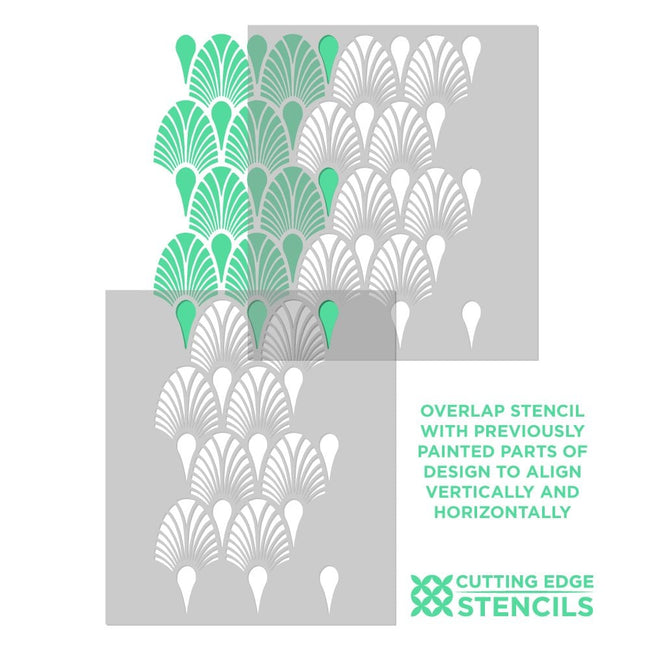 Art-Deco-Wall-Stencil-Empire-Deco-Design-1234