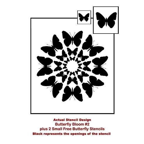 butterfly stencil
