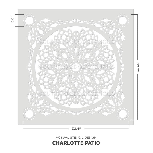 charlotte patio stencil for floors