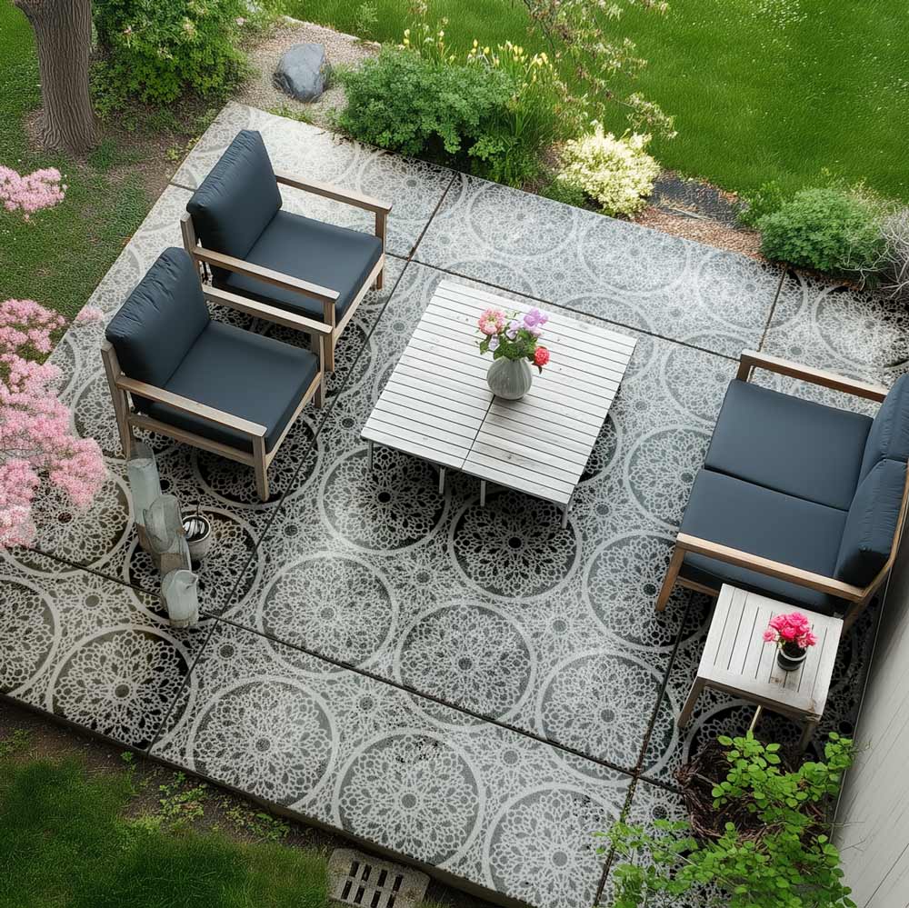 charlotte patio stencil for concrete floors