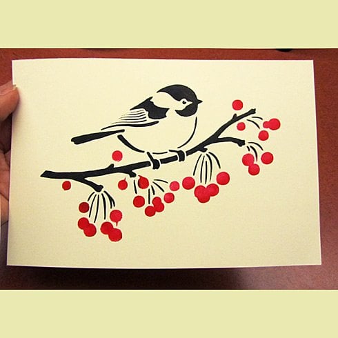 Christmas-card-stencil