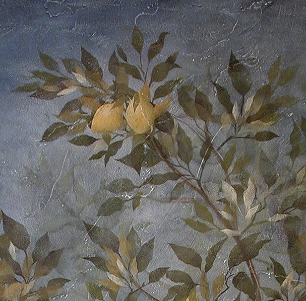 Citrus Leaves Stencil