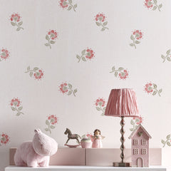 Cottage Pinks Wall Stencil