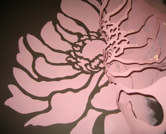 Flower Stencil. Large stencils for walls