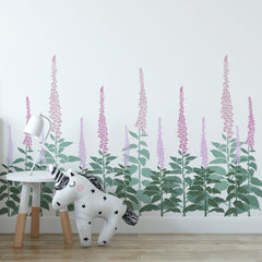 Foxgloves Wall Pattern Stencil Kit