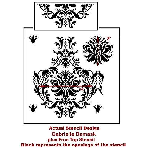 damask stencil