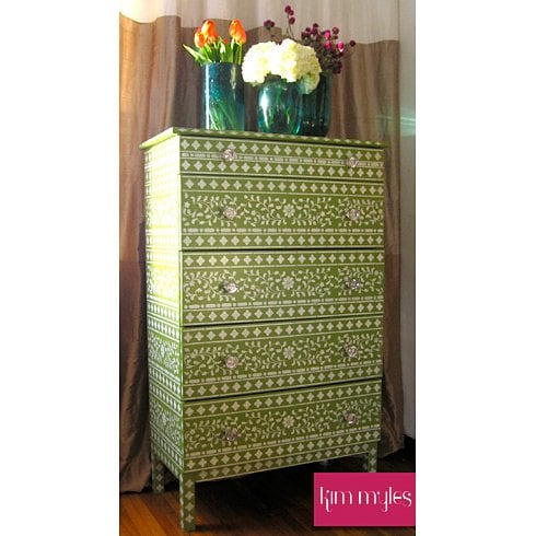 bone inlay DIY stencils