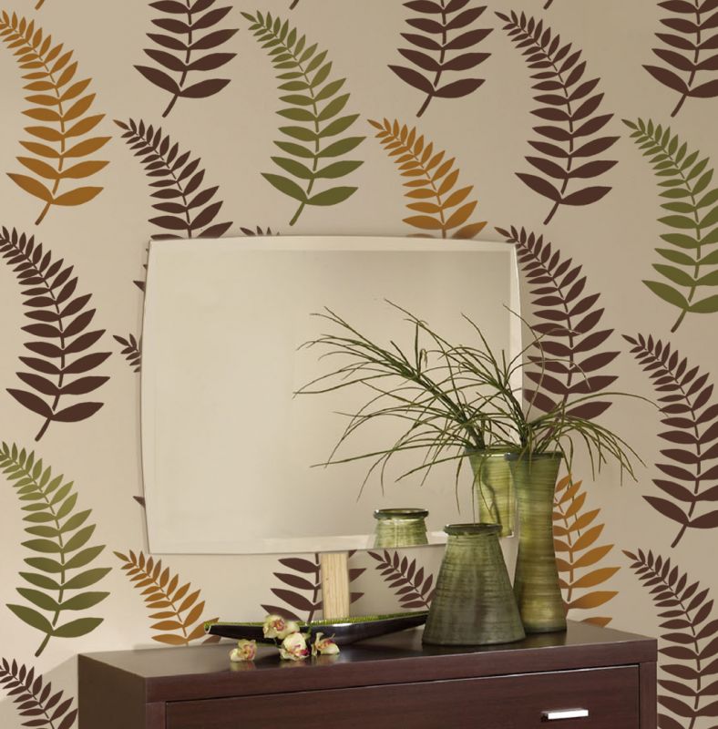 Leaf-stencil-pattern