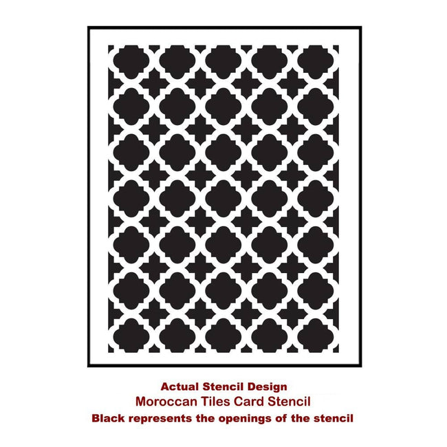 Moroccan-tiles-small-card-template-stencil