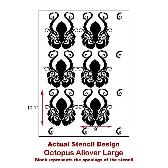 Octopus Wall Pattern Nautical Wallpaper Octopus Wall Design for home improvement project