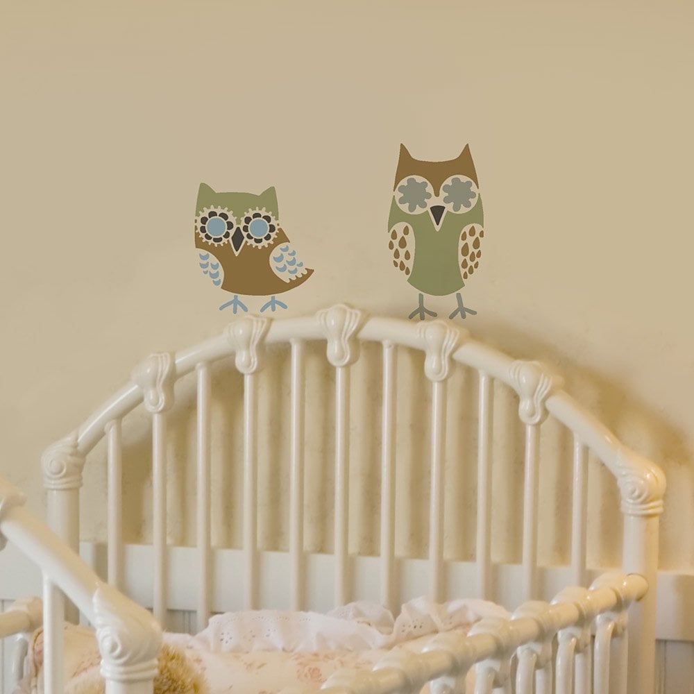 Owl Stencil Kit - Owl Stencils for nurseries and kid's rooms. Cutting ...