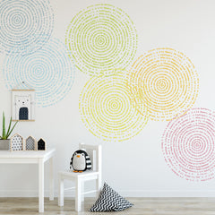 Resonance Wall Art Stencil