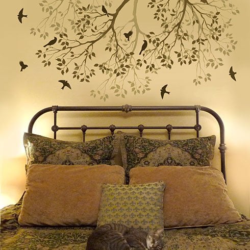 Spring-Songbirds-Stencil-stencils