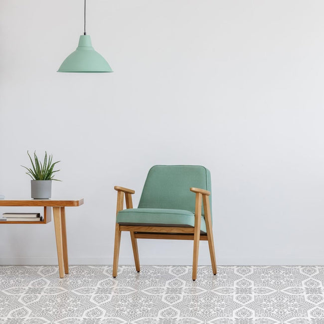 painted floor stencil