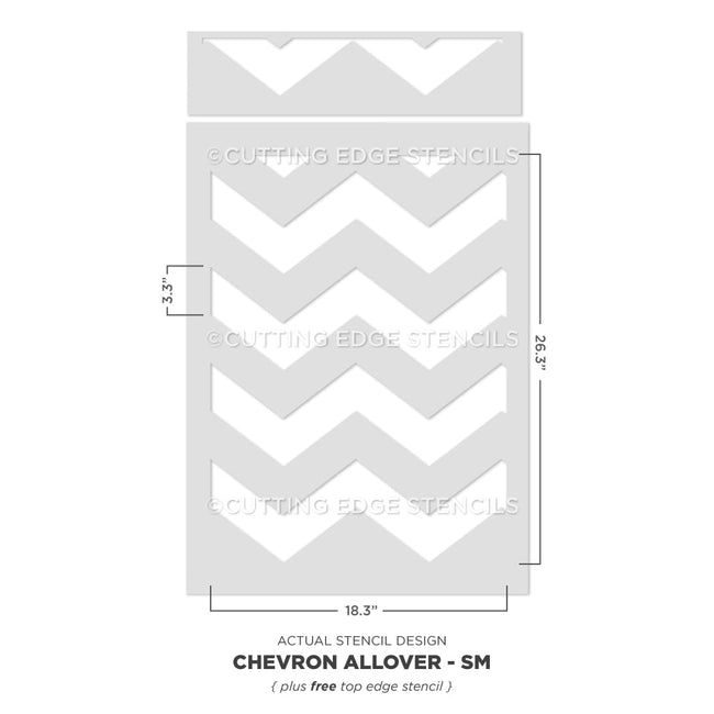 chevron stencil