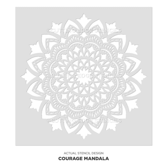 mandala stencil