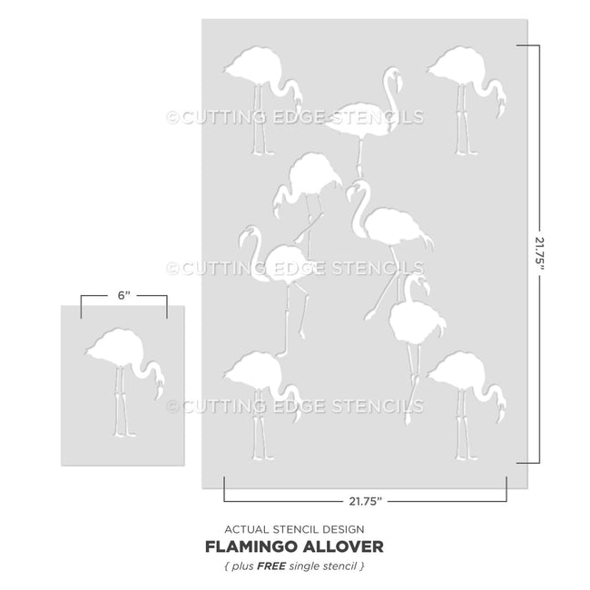 Flamingo Wallpaper Design Tropical Wall Pattern DIY tropical home decor trendy wall design