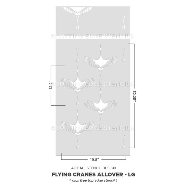 flying cranes actual image large