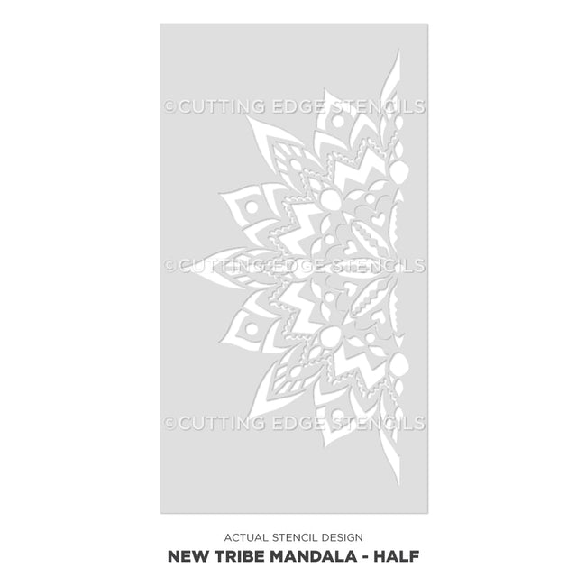 OM Mandala Stencil DIY Medallion Stenciling