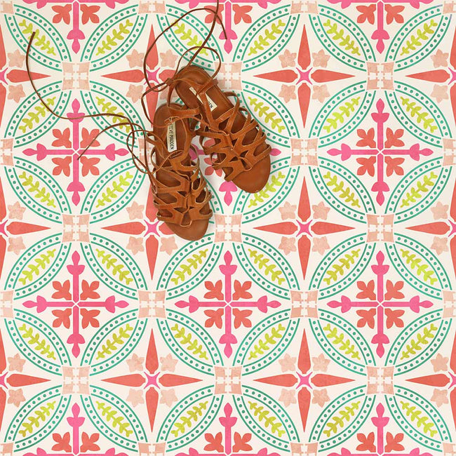 Tile Stencil Cement Tile floor Stencils Japanese Stencil