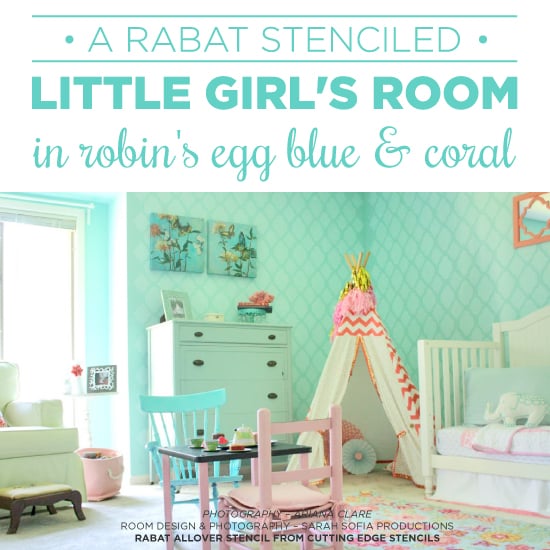 Girls Room Ideas Archives Stencil Stories