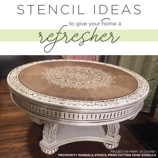 Stencil Ideas To Give Your Home A Refresher - Stencil Stories