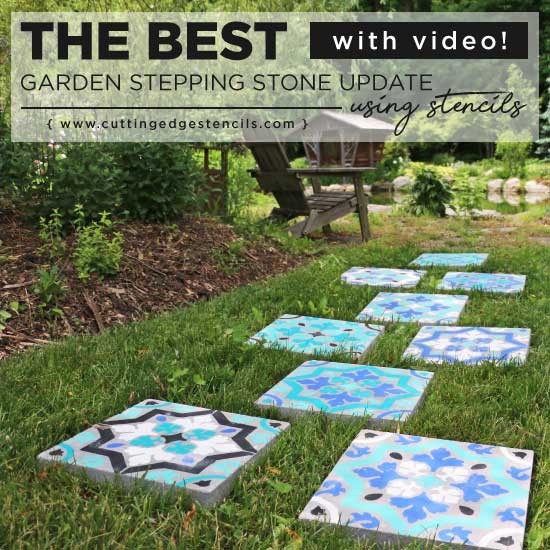 The Best Garden Stepping Stone Update, What Kind Of Paint To Use On Outdoor Stepping Stones