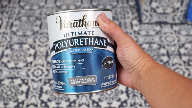 can of polyurethane