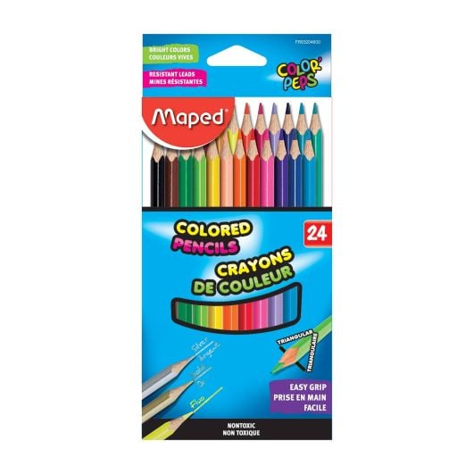 Color Pencils for Stencils and Coloring Books for Kids