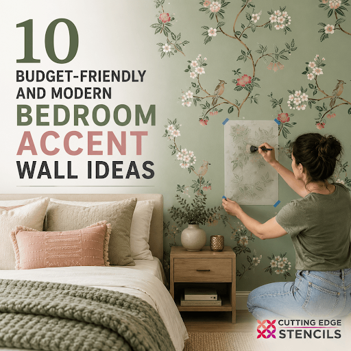 10 budget-friendly and modern bedroom accent wall ideas