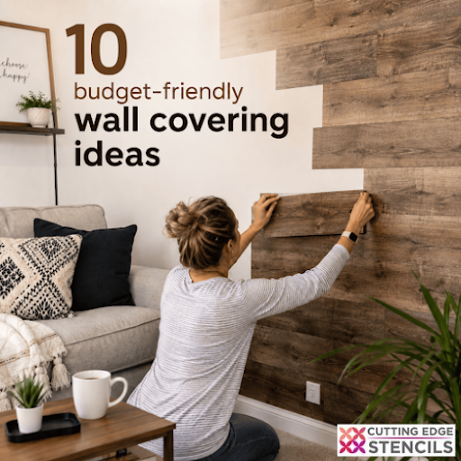 10 budget-friendly wall covering ideas and DIY wall makeovers