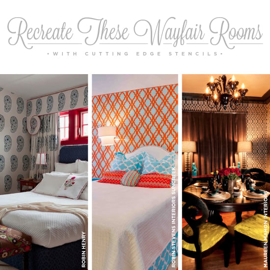 Recreate These Wayfair Room Ideas Using Stencils