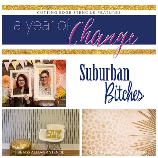 The Year Of Change Challenge Featuring Stencils