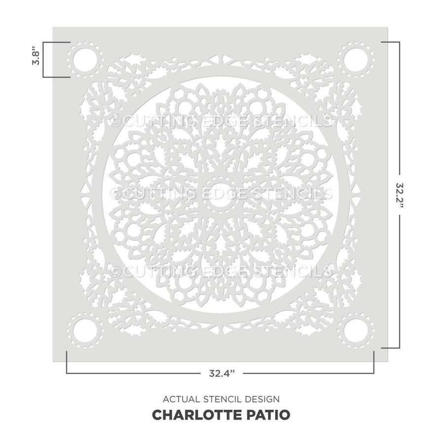 charlotte patio stencil for floors