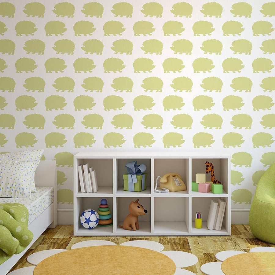 DIY-wall-decor-hedgehog-stencil-pattern