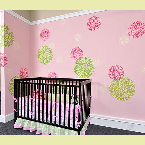 nursery-stencils-walls-modern-nursery-wall-stencil