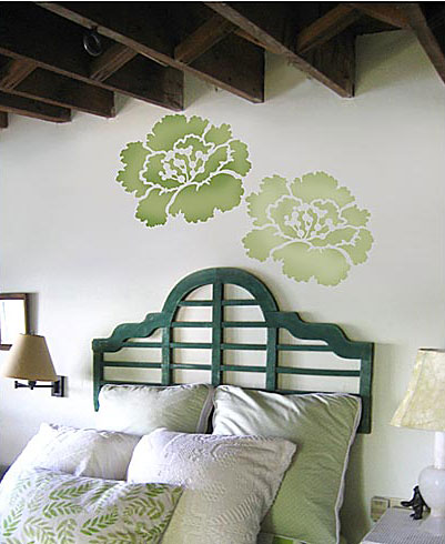 wall-stencils-wall-stencil-patterns-stenciling-project
