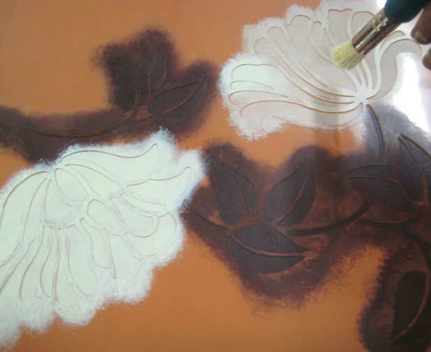flower stencil