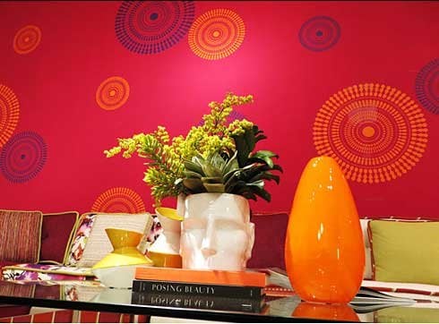Funky-Wheel-Wall-Stencil