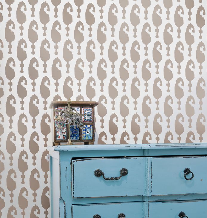 ikat stencil