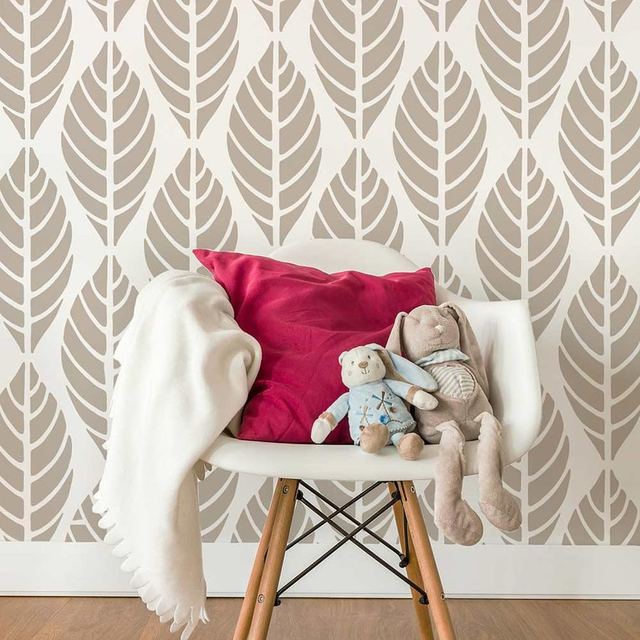 nursery-stencils-walls-modern-nursery-wall-stencil