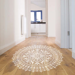 Abundance Mandala Stencil