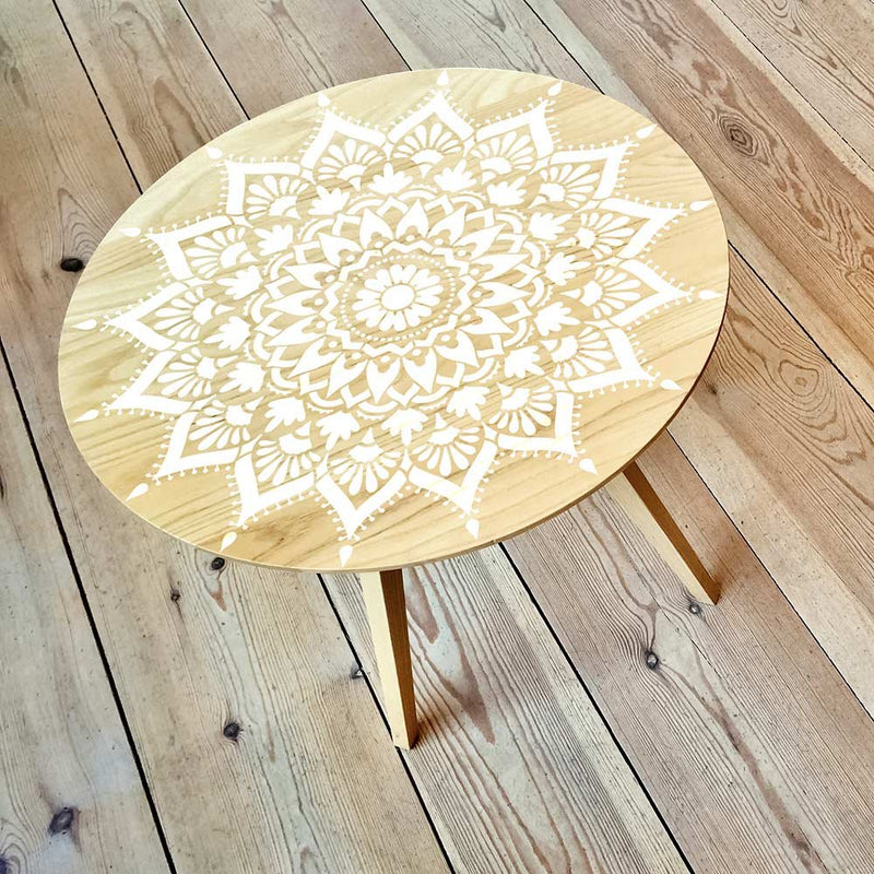 Radiance Mandala Stencil