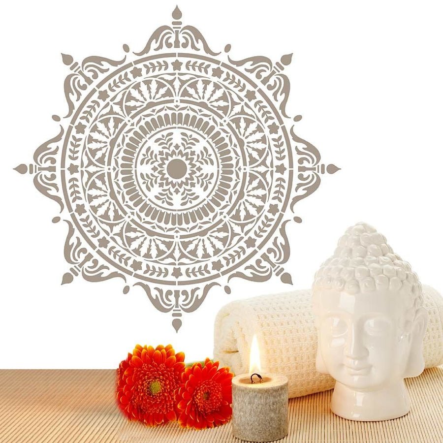 Mandala stencils for walls large stencil mandala decals